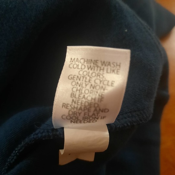 Pure Jill Womens Long Sleeve Forrest Green Top Size Medium - Picture 5 of 6